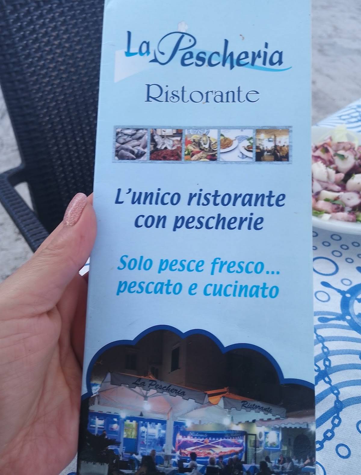 Menu di La Pescheria 