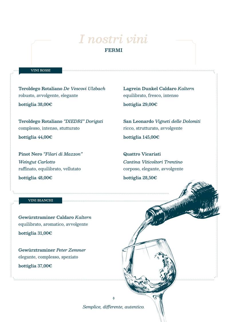 Menu di Loto 
