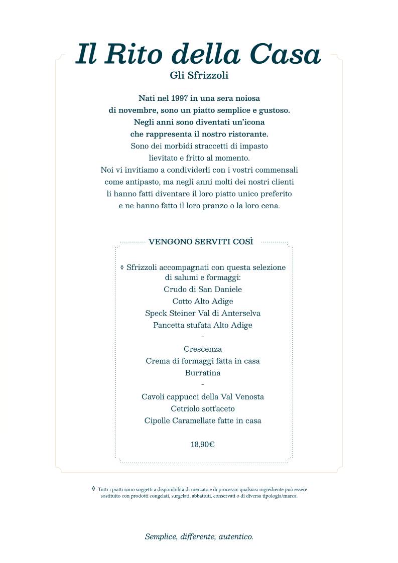 Menu di Loto 
