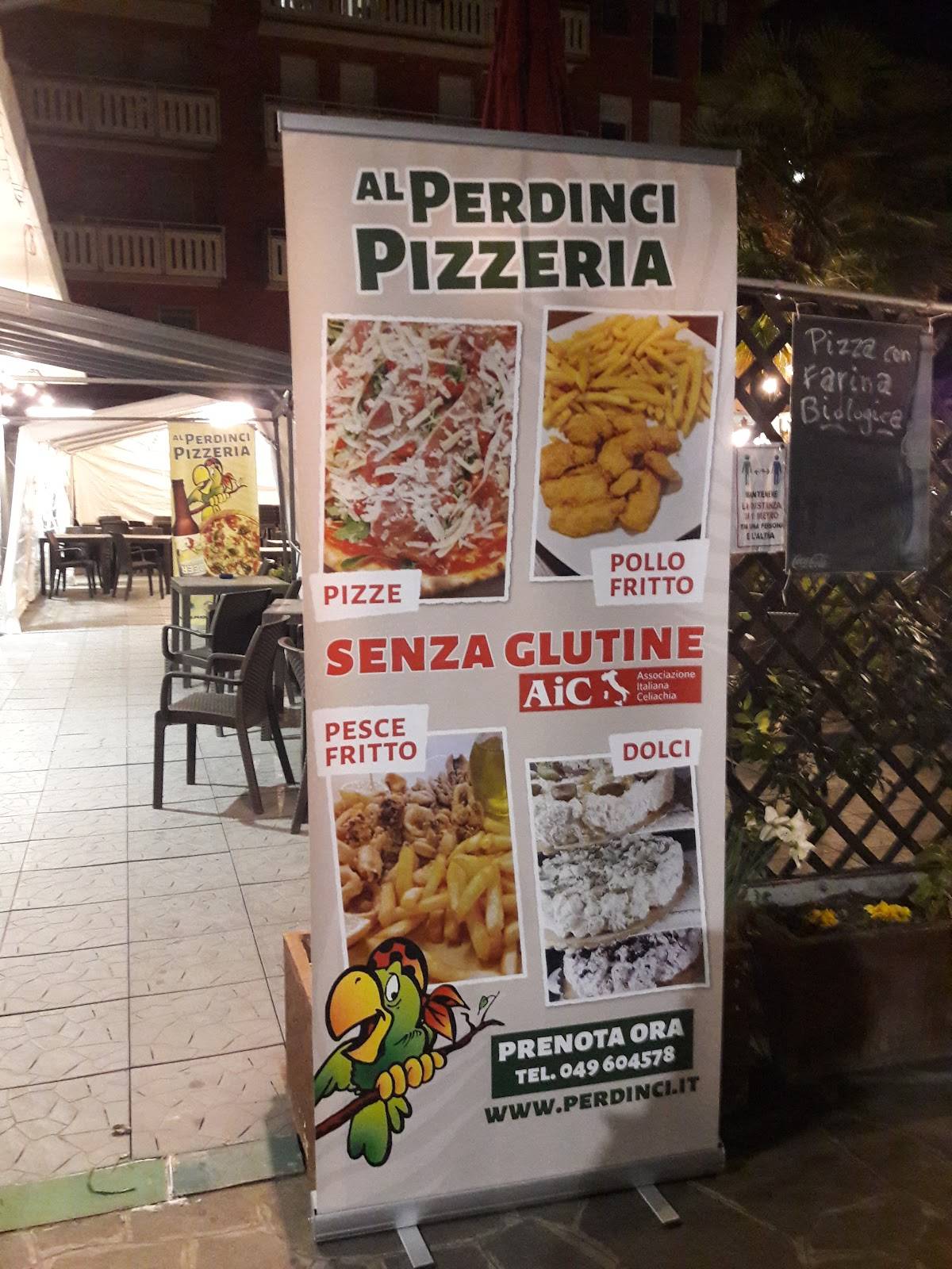 Menu di Pizzeria Perdinci 