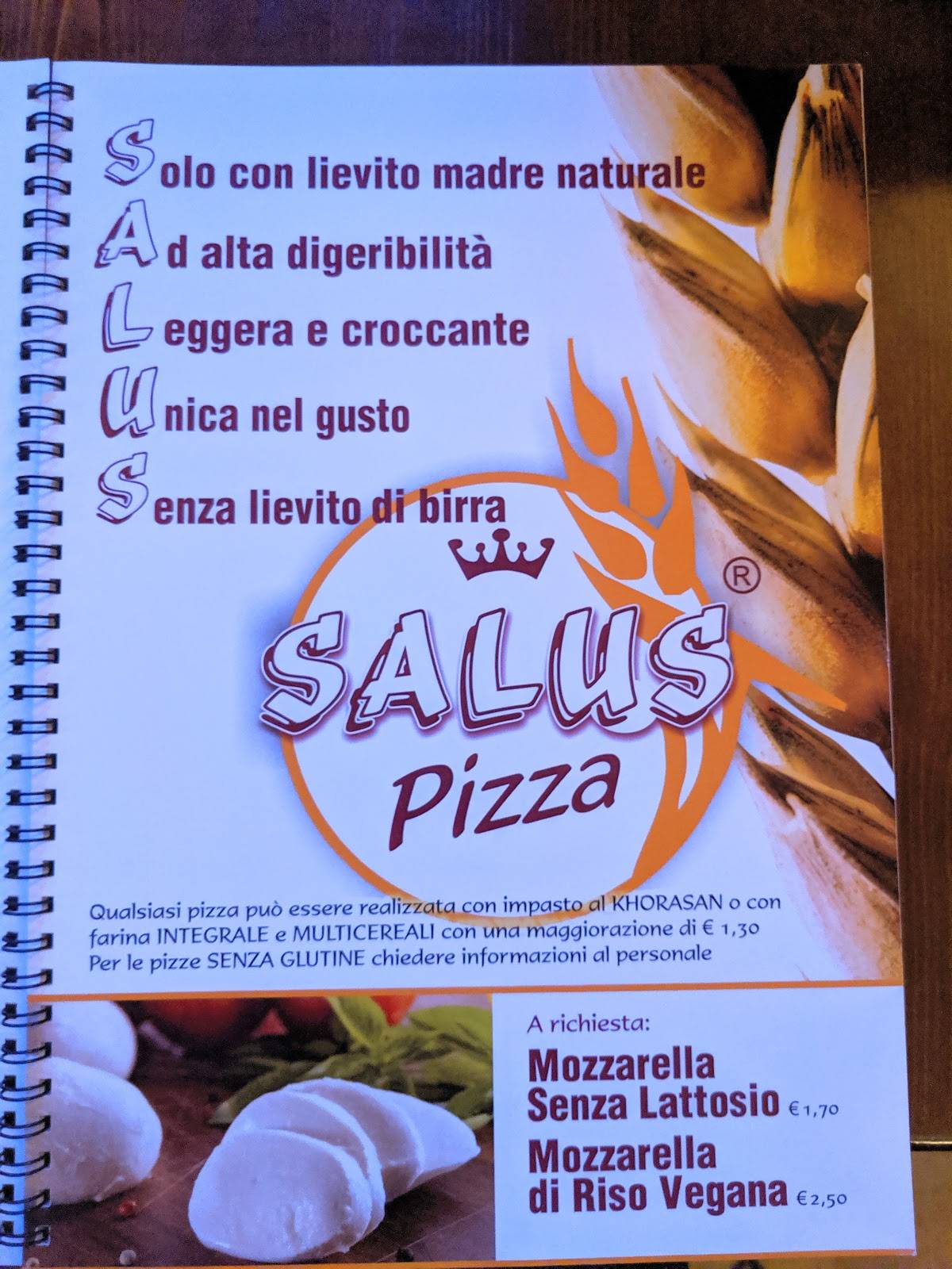 Menu di Pizzeria Re Artù 