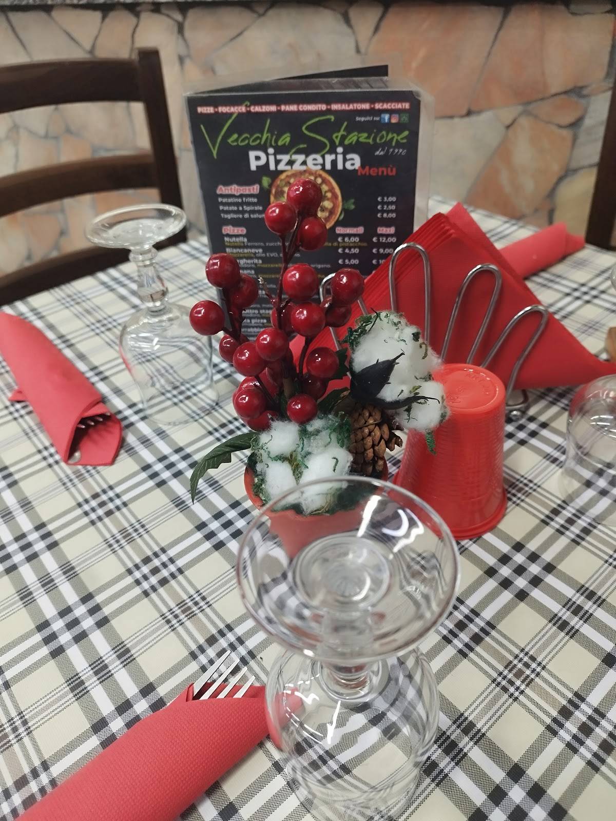 Menu di Pizzeria Vecchia Stazione 