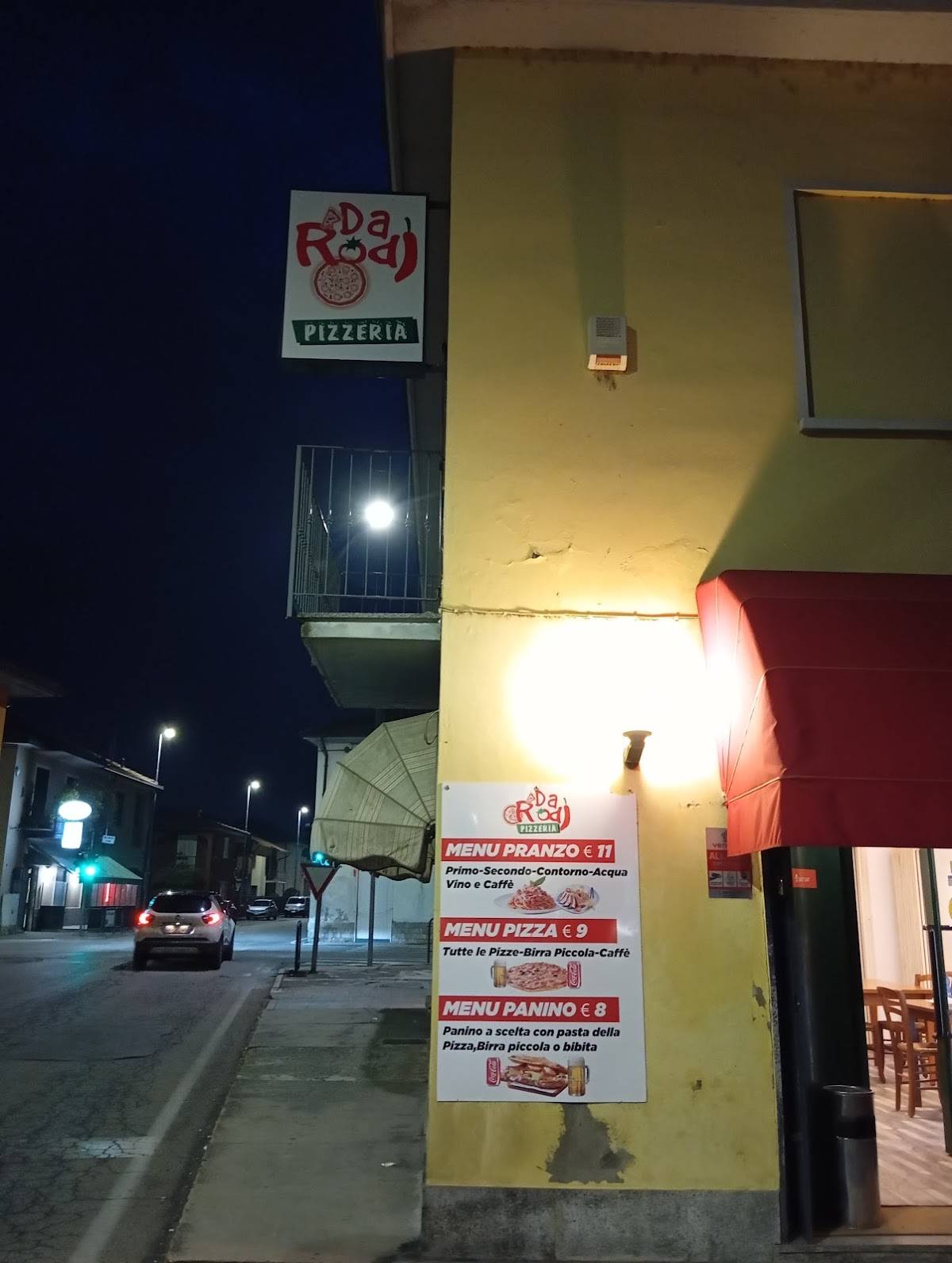 Menu di Pizzeria da Rodi Pizza da Asporto 