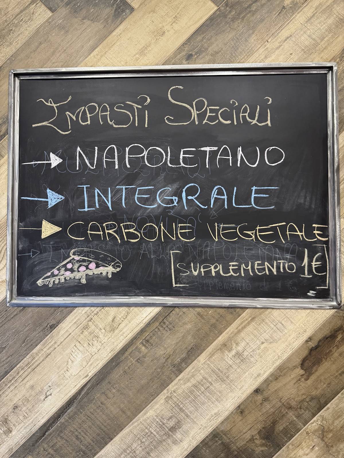 Menu de Pizzeria live