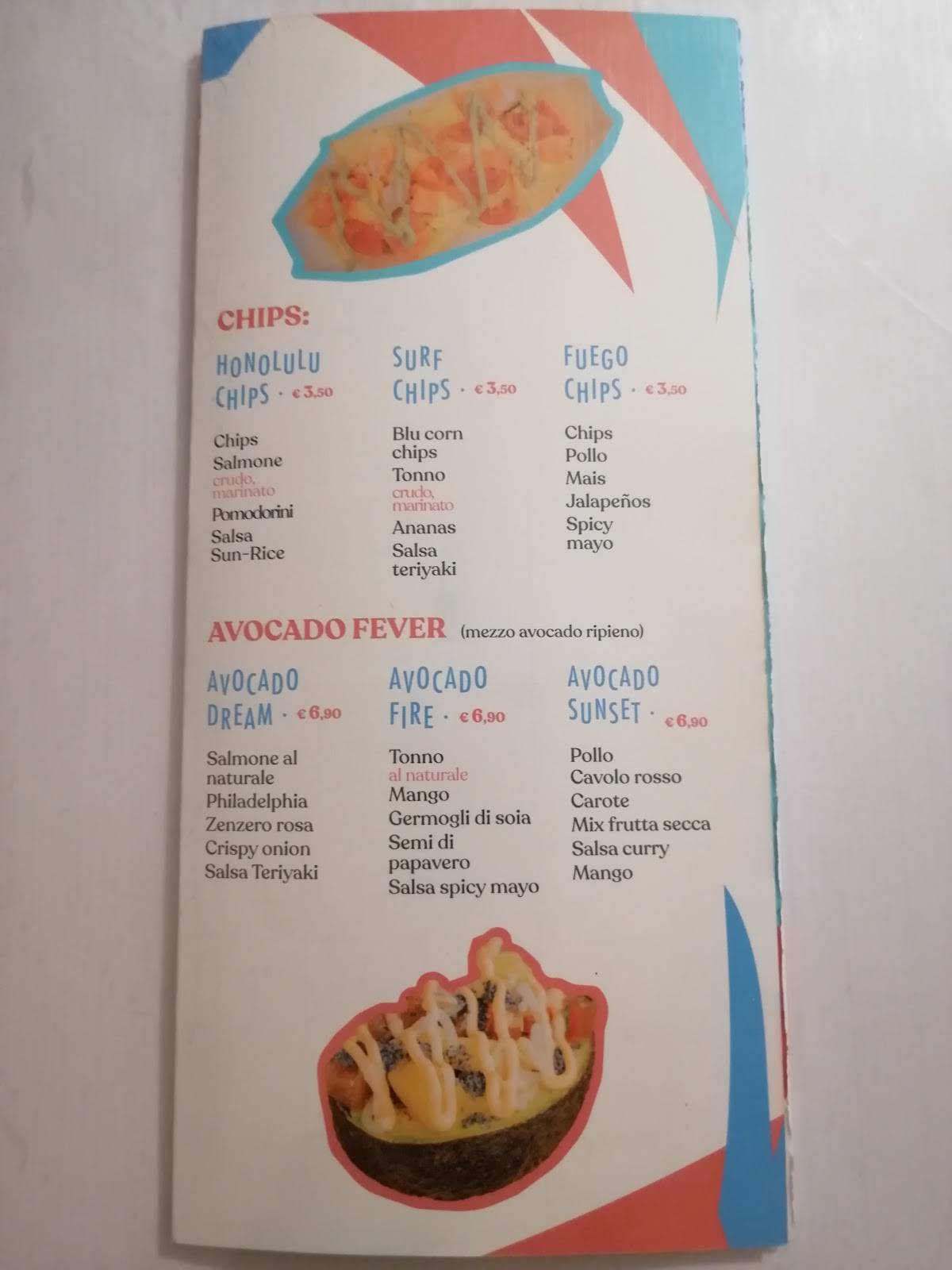 Menu di Poke Sun-Rice 