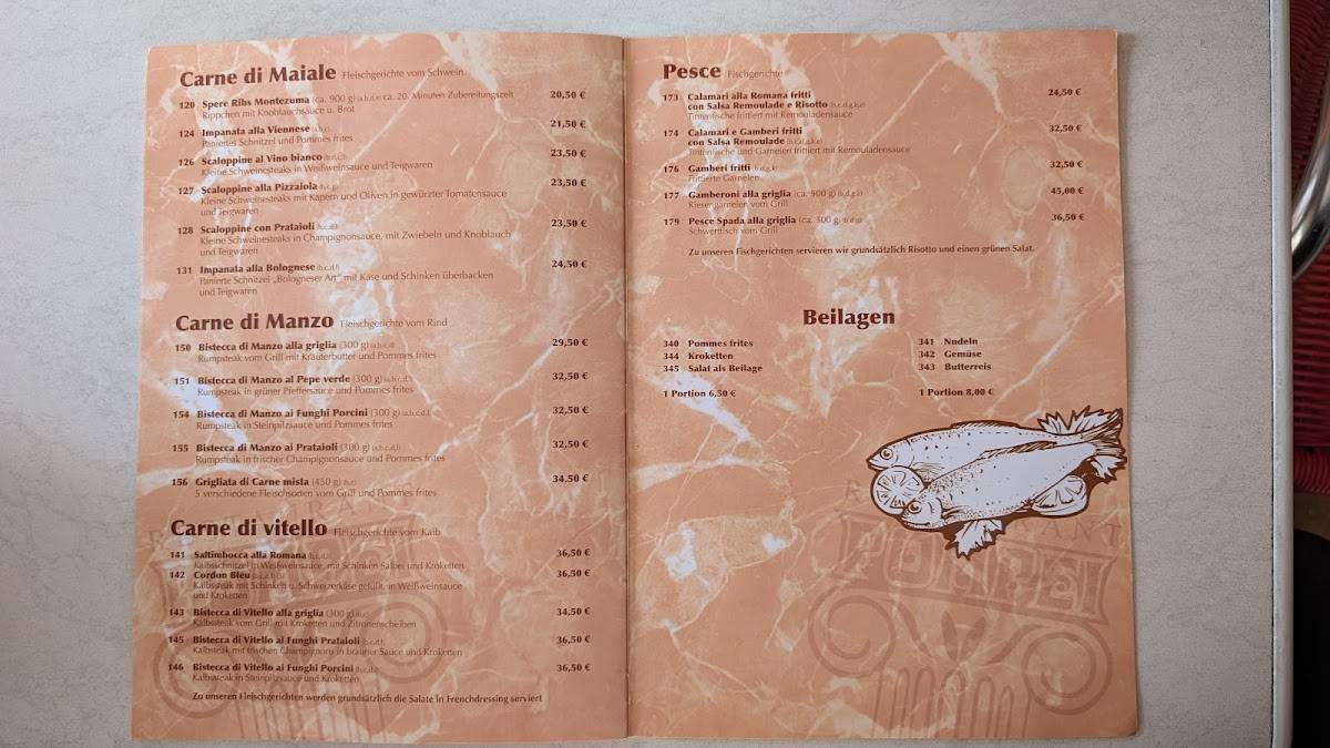 Menu de Pompei