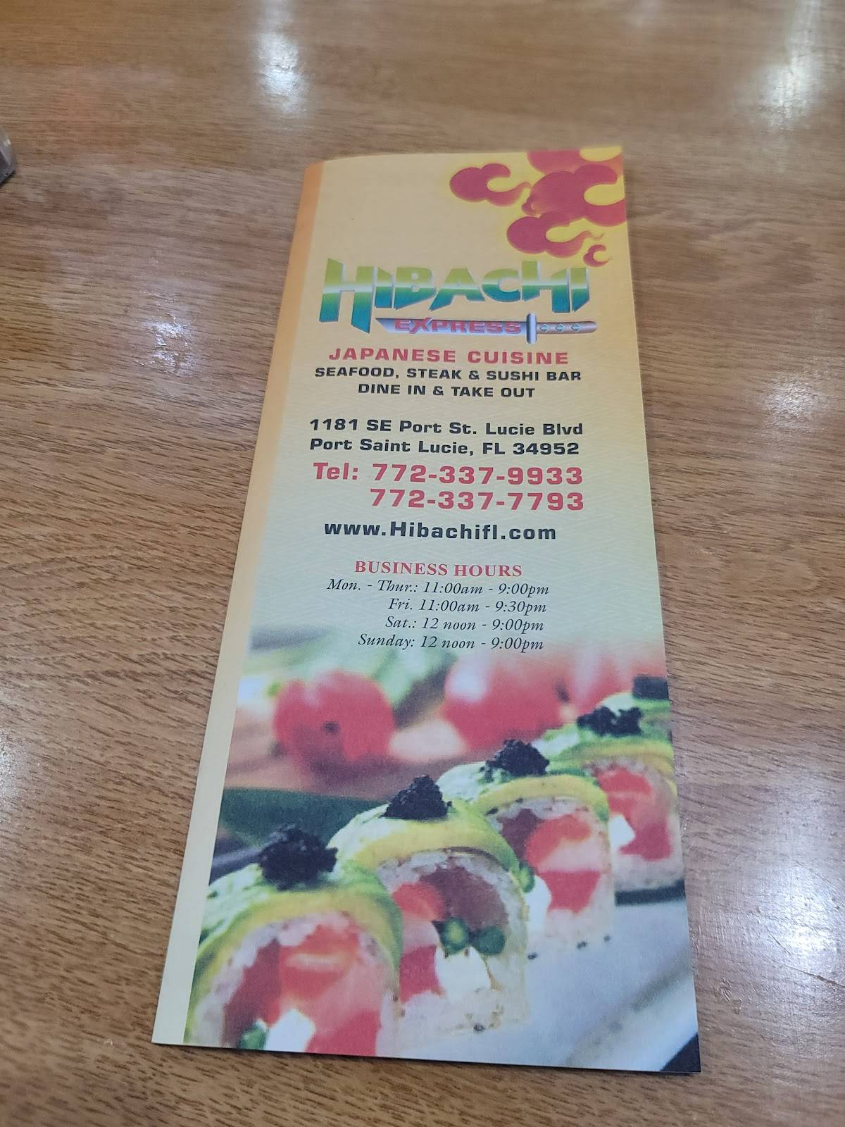 Hibachi Express Port St Lucie