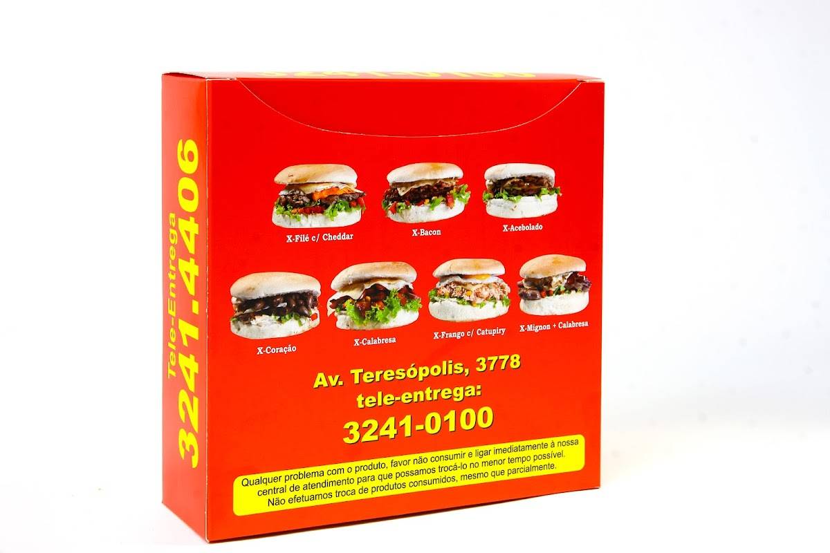 Ponto Xis Teresópolis cardápio