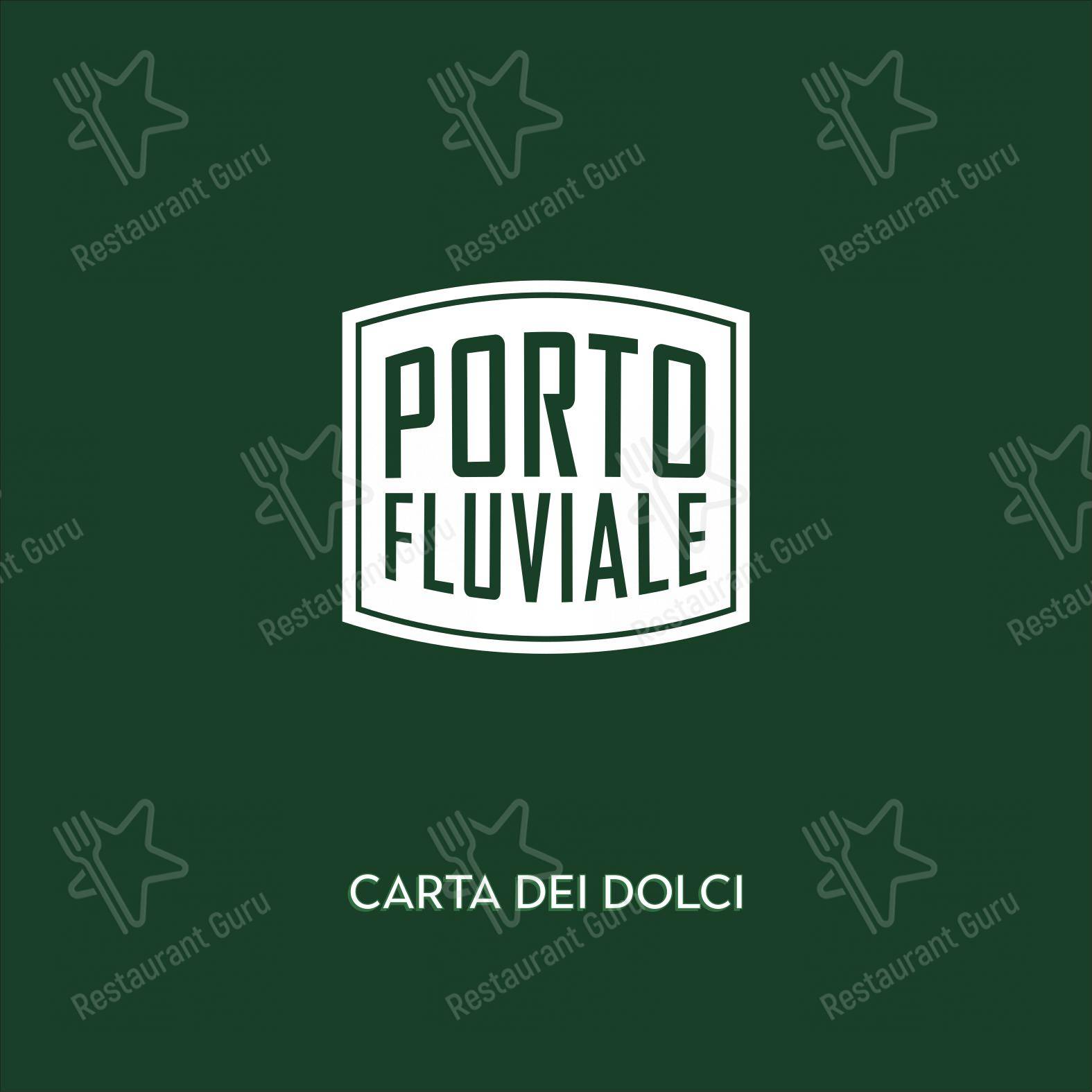 菜单 per Porto Fluviale Ristorante Pizzeria in Roma