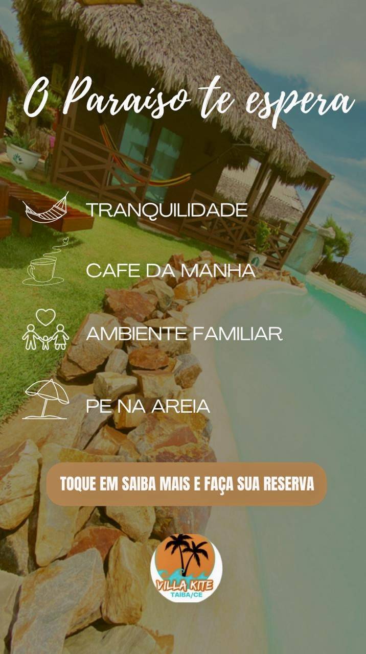 Pousada villa kite taiba cardápio