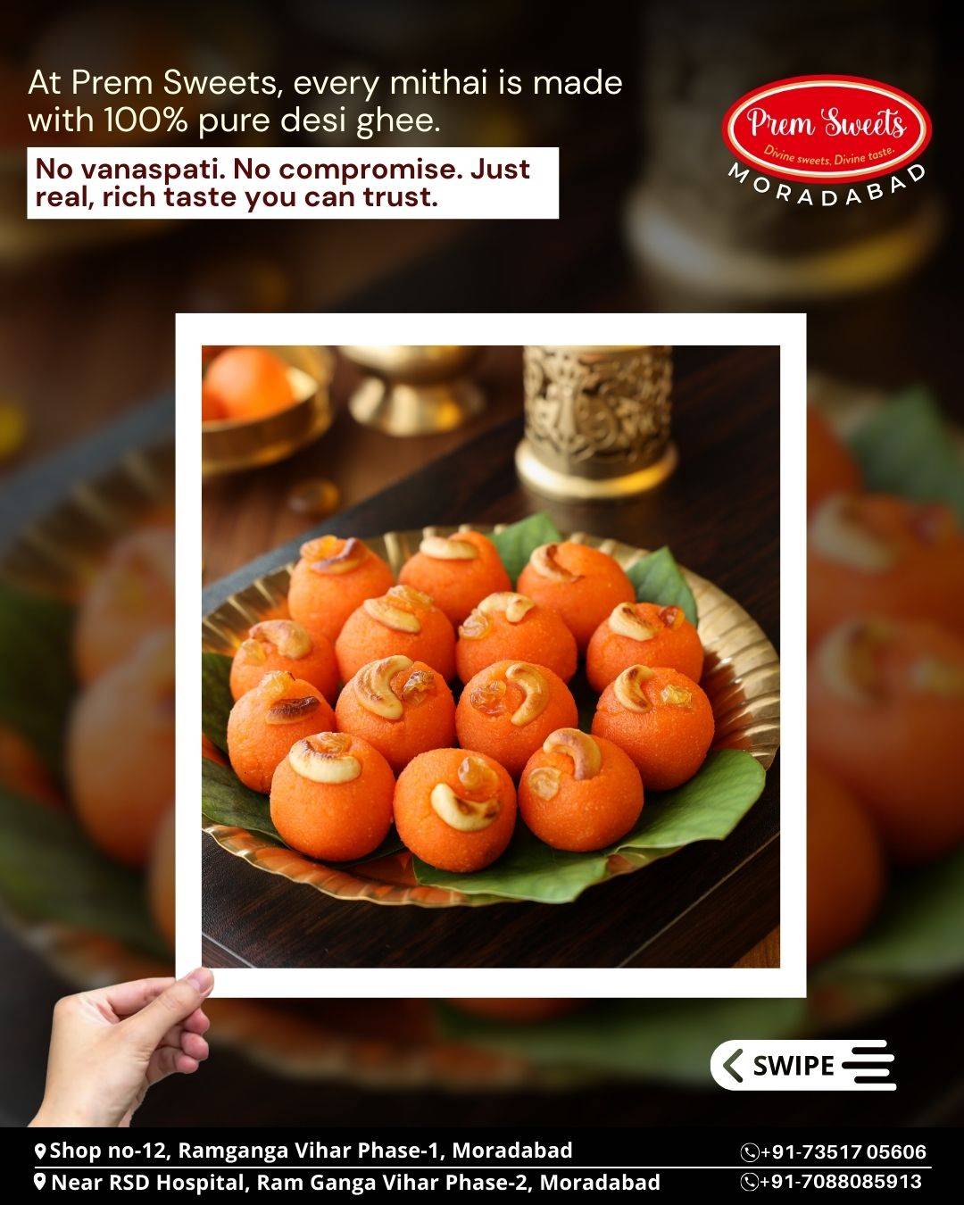 Prem Sweets And Bakers menu