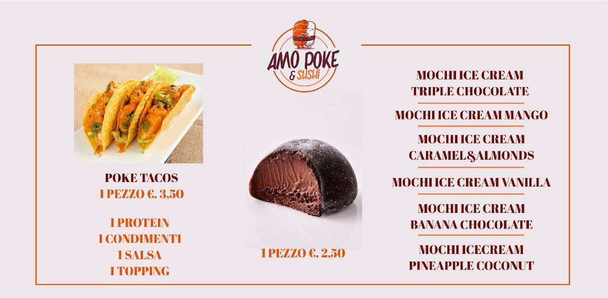 Menu di Amo Poke 