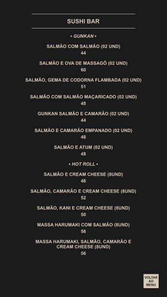 BalacoolBar cardápio