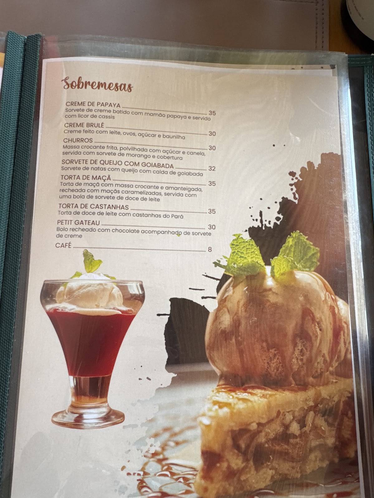 Bar e Restaurante Anzol cardápio