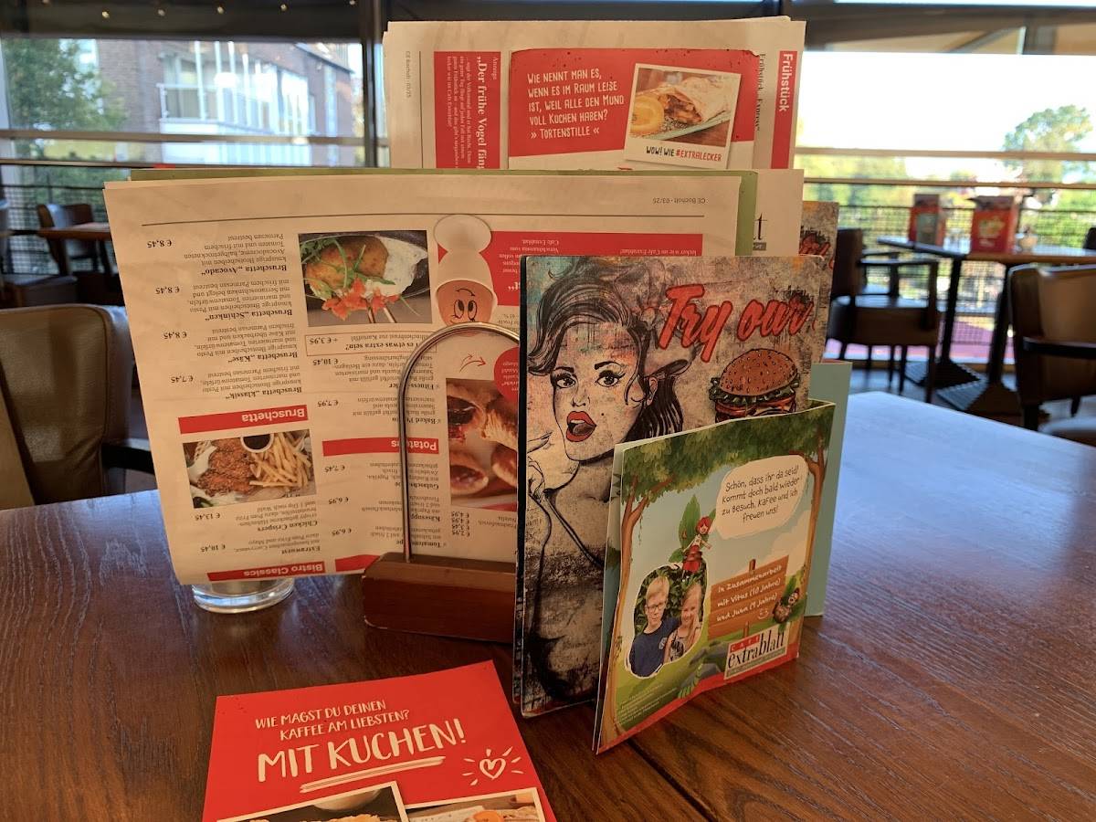Menu de Cafe Extrablatt Bocholt