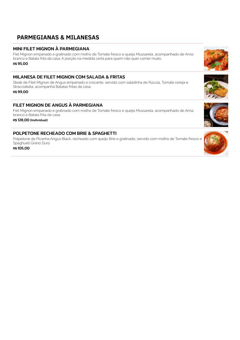 Café Journal cardápio