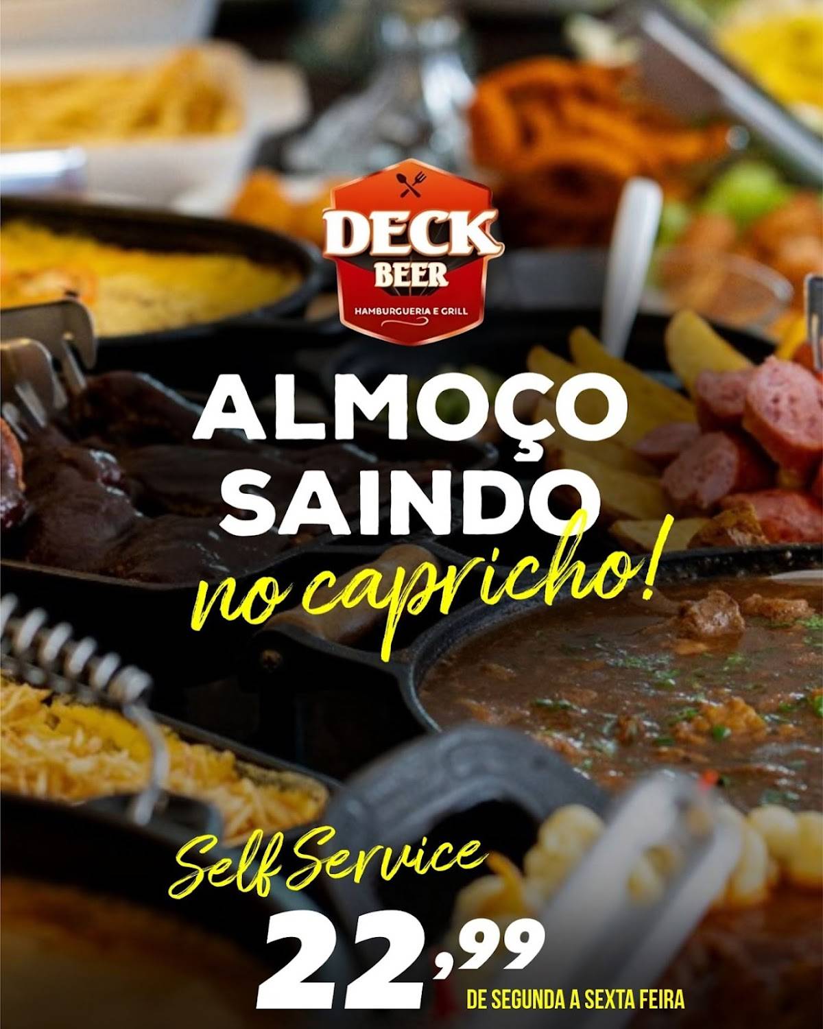 Deck Beer Restaurante Bar e Grill cardápio