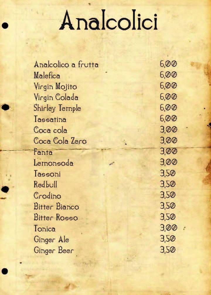 Menu di Eleven Cocktail Bar - American Bar 