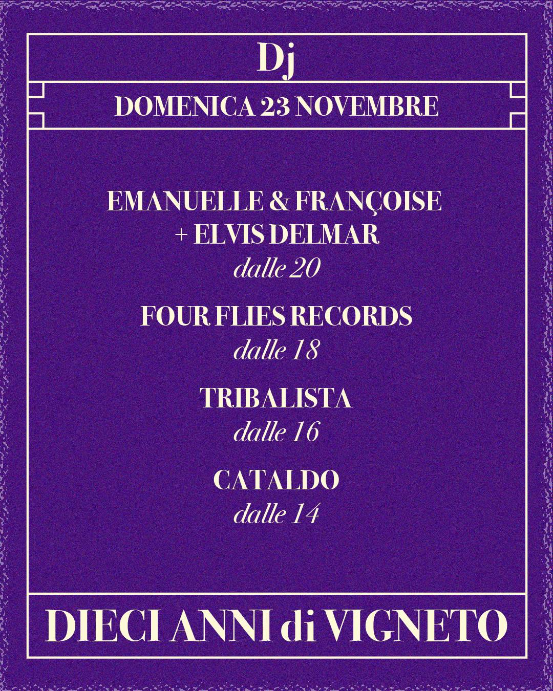 Menu di Enoteca Vigneto - Cantina e mescita con cucina, emporio di vini artigianali. 