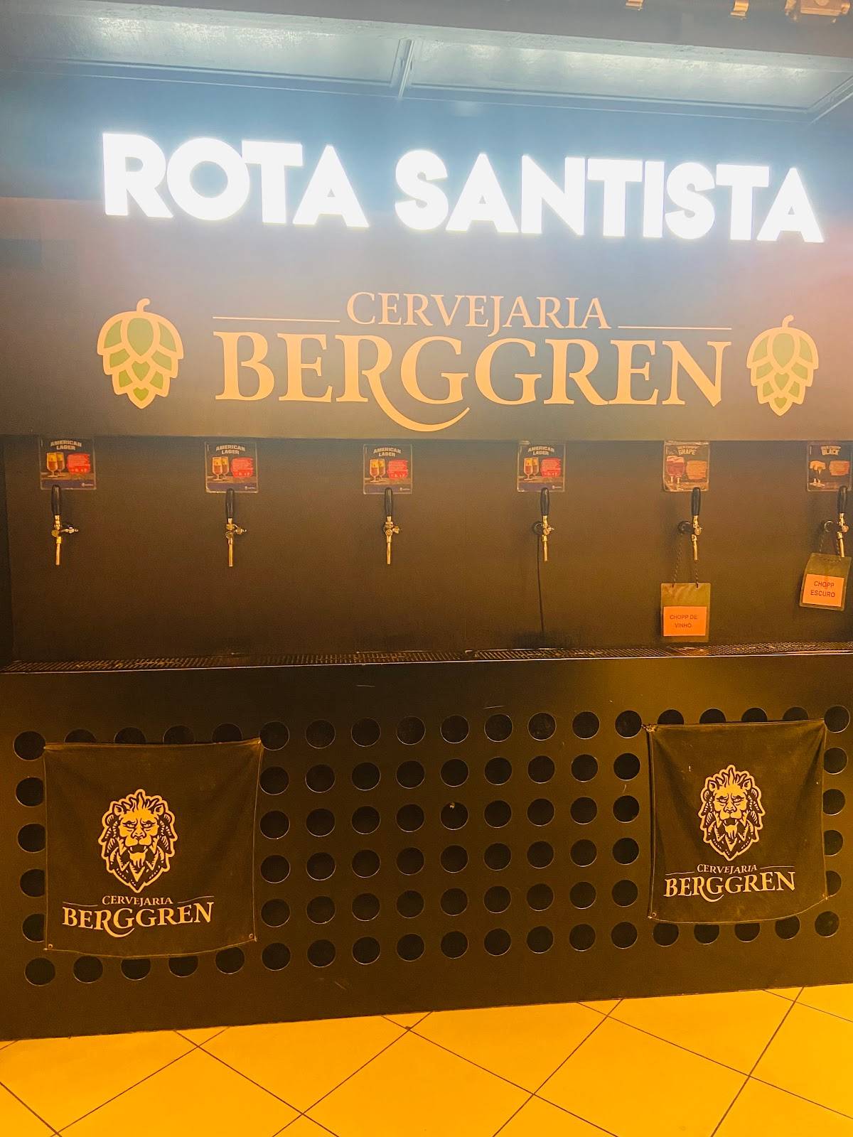 Rota Santista cardápio