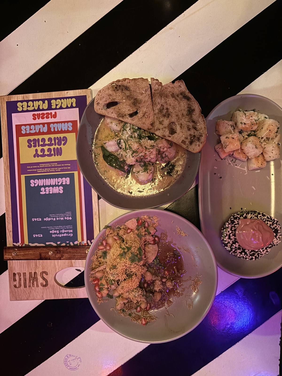 SWIG - Bar & Eatery - Koregaon Park menu