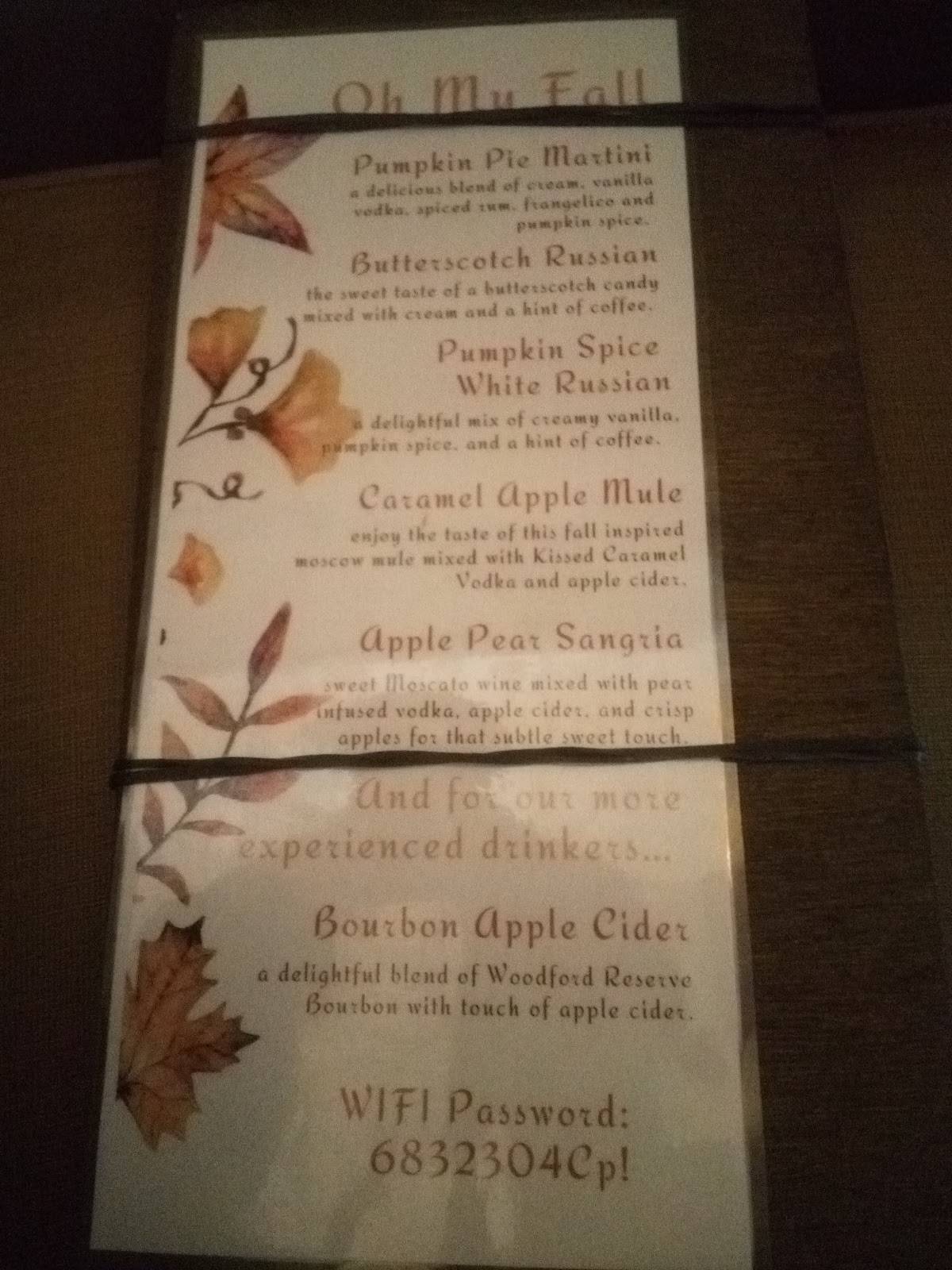 Menu at The Crooked Paddle pub & bar, Linesville