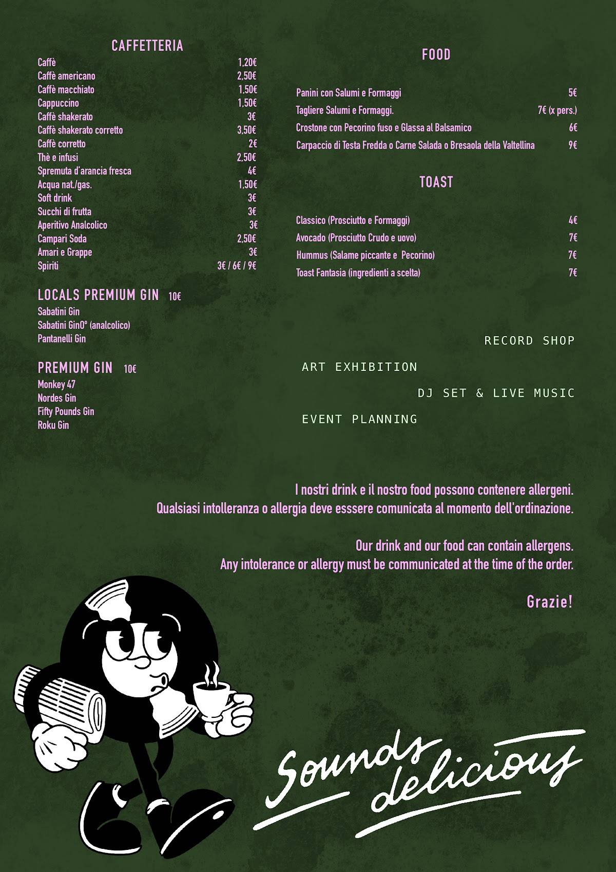 Menu di Il Solco 