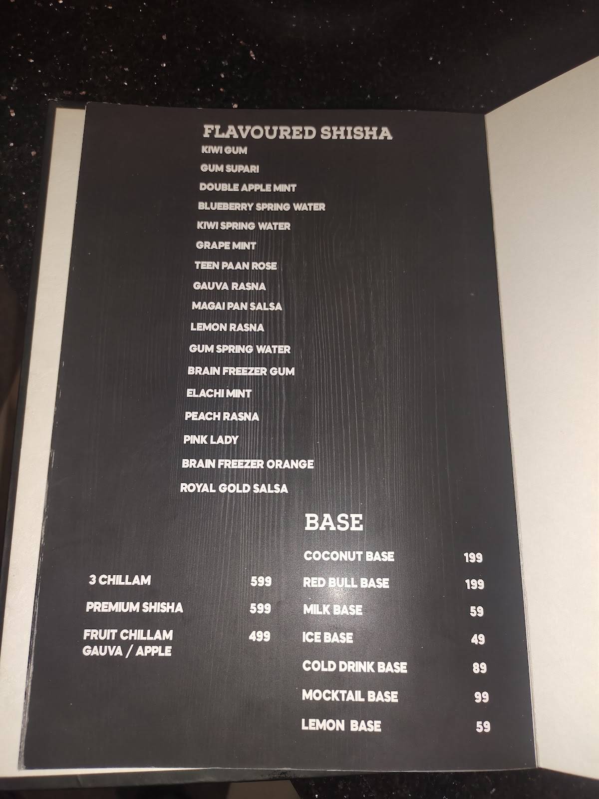 Puffs n Bites menu