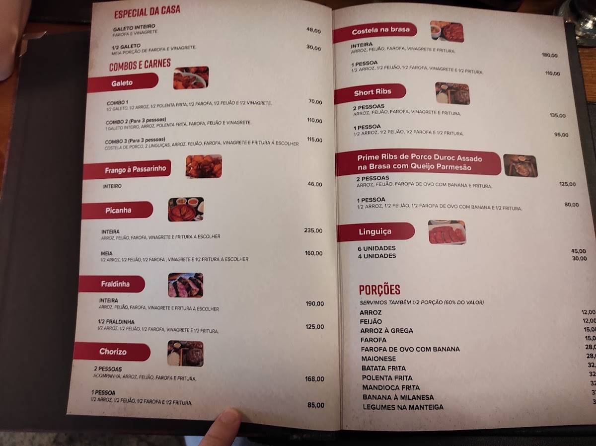 Puleiro Galeteria & Pizzaria cardápio