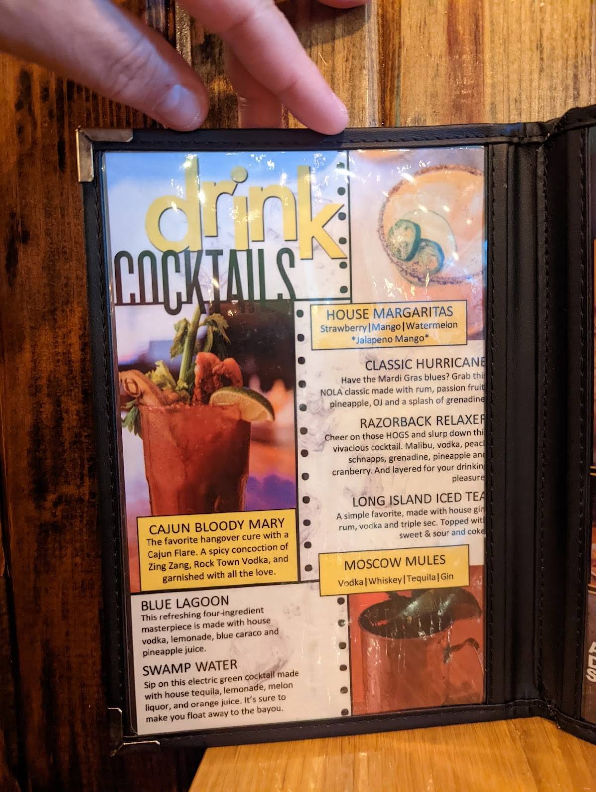 Menu at Purple Onion restaurant, Cabot, S Pine St