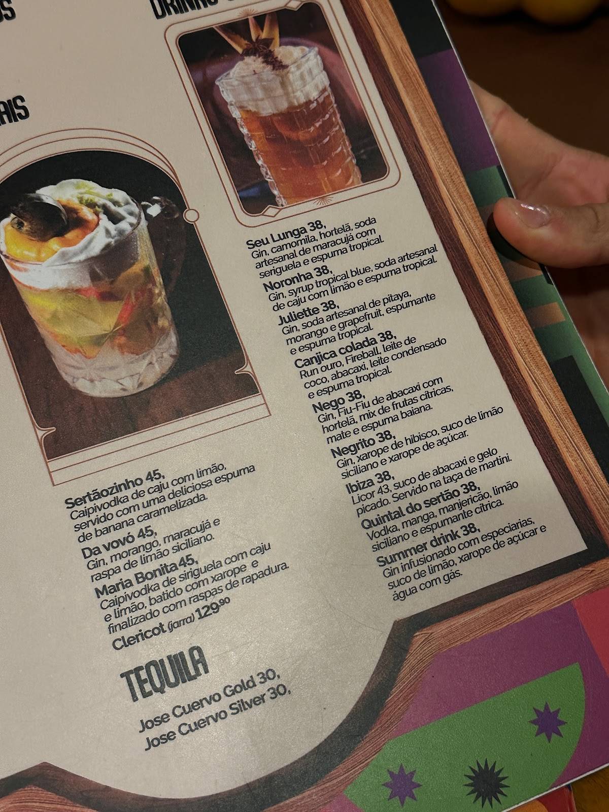 Arrastapé Quiosque E Restaurante cardápio
