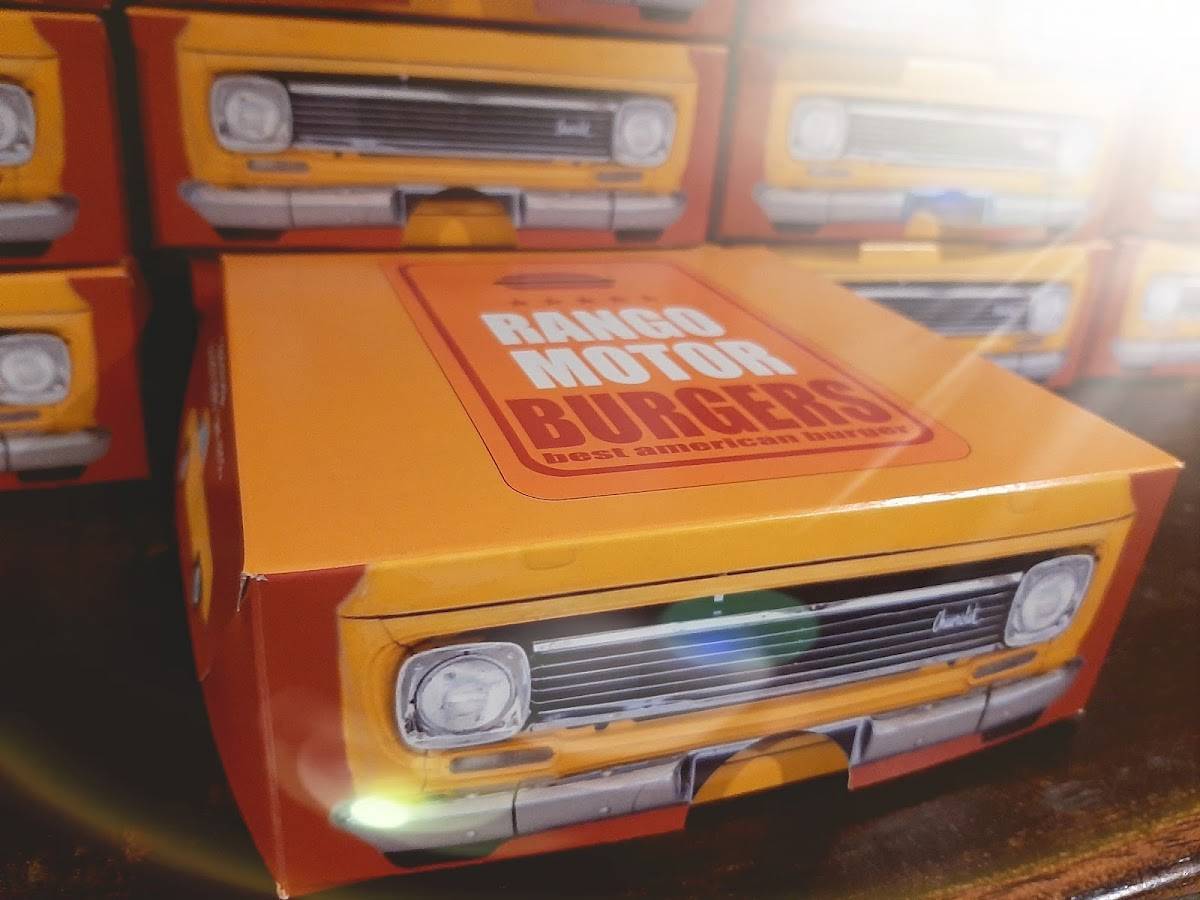 Rango Motor Burguers cardápio