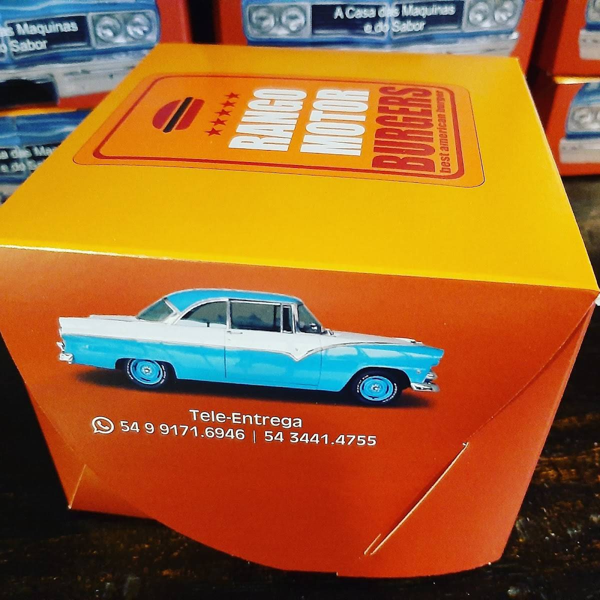 Rango Motor Burguers cardápio