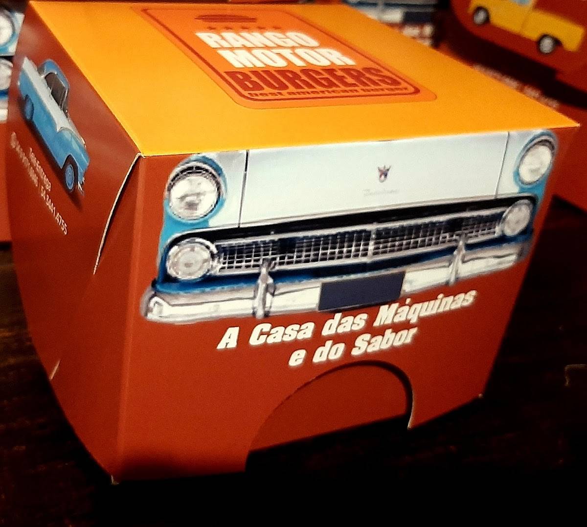 Rango Motor Burguers cardápio