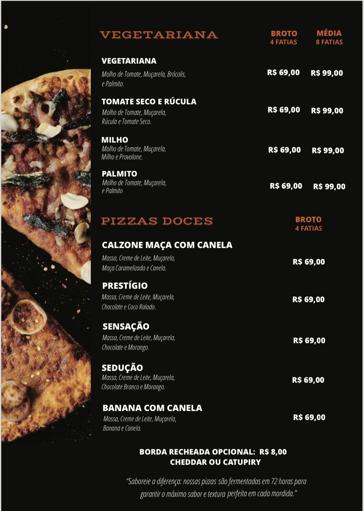 Recanto da Lagoa Gastro Bar cardápio