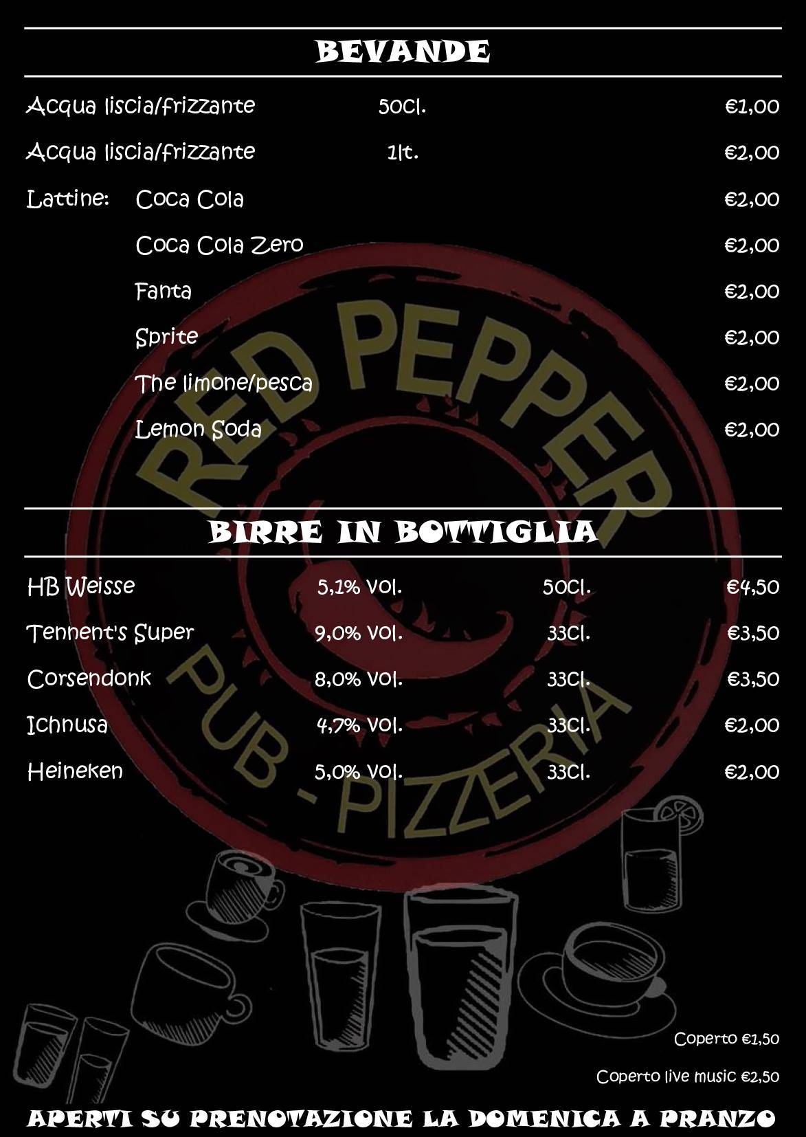 Menu di Red Pepper 