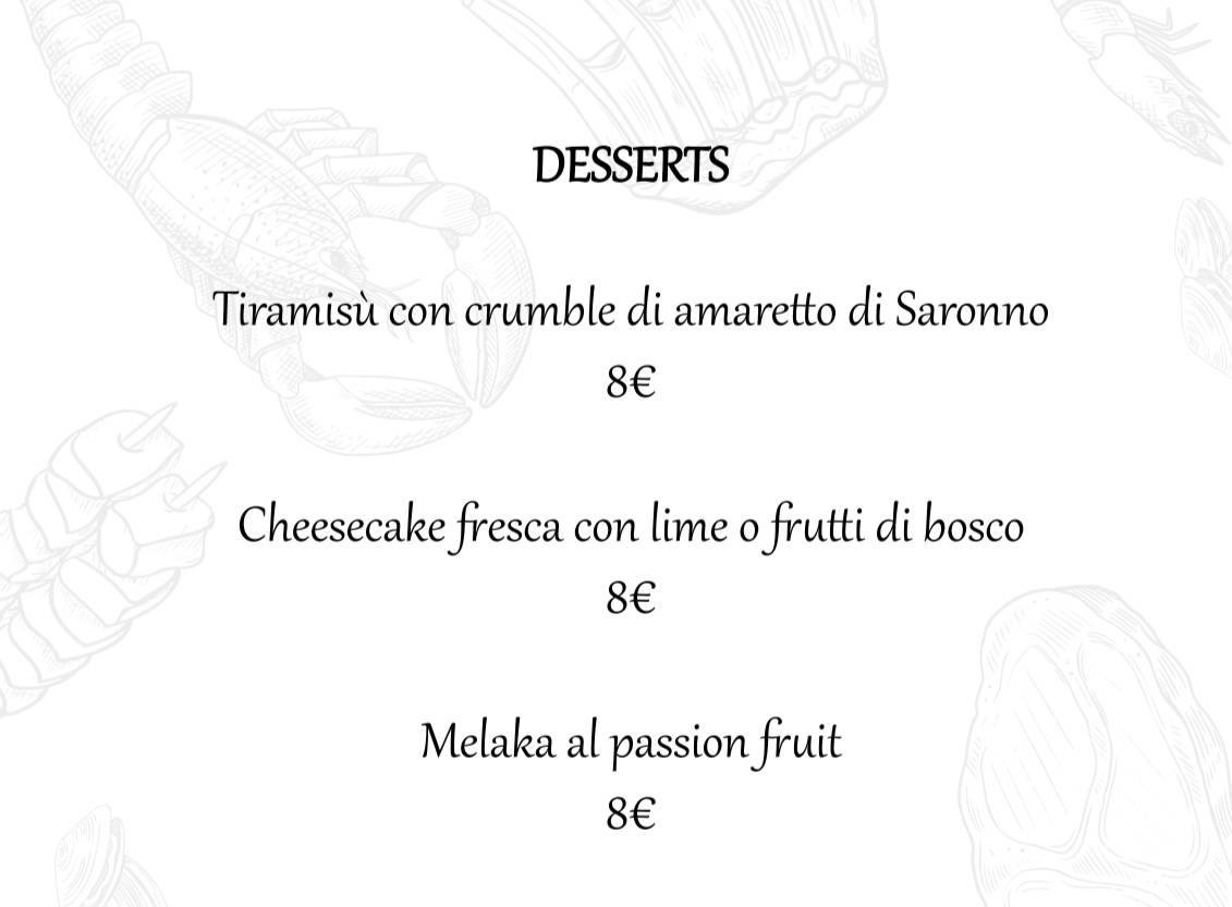 Menu di Resca - Risto Club 