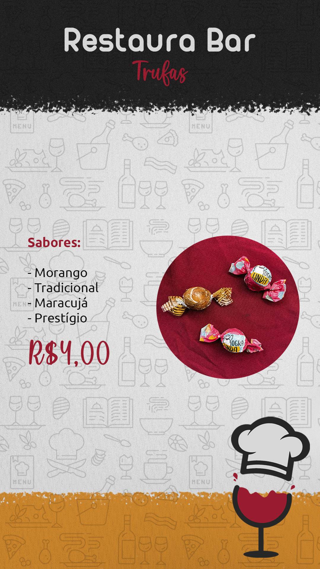 Restaura Bar - (Jardim Peri) cardápio