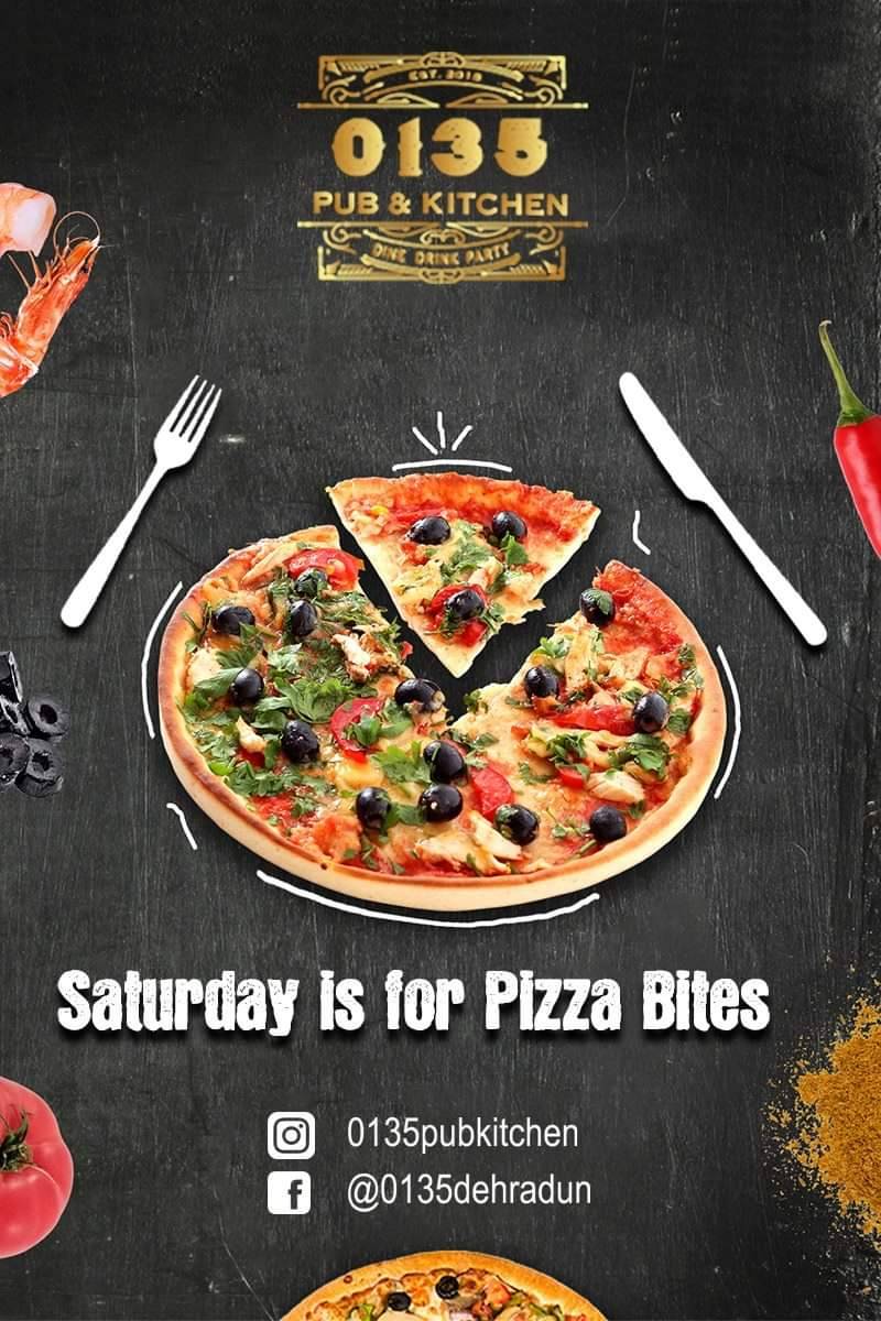 0135 Pub & Kitchen menu