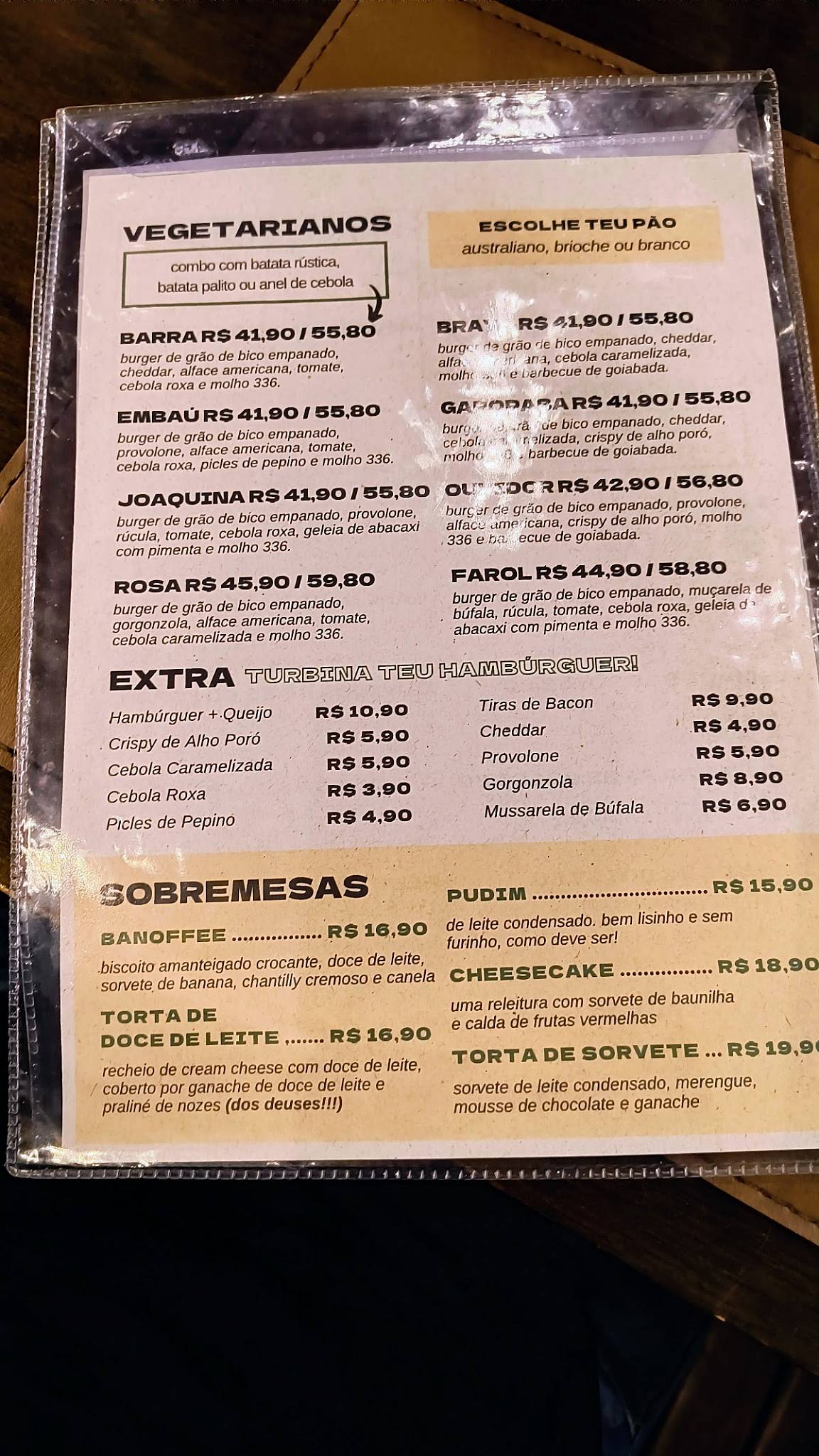 336 Hamburgueria cardápio