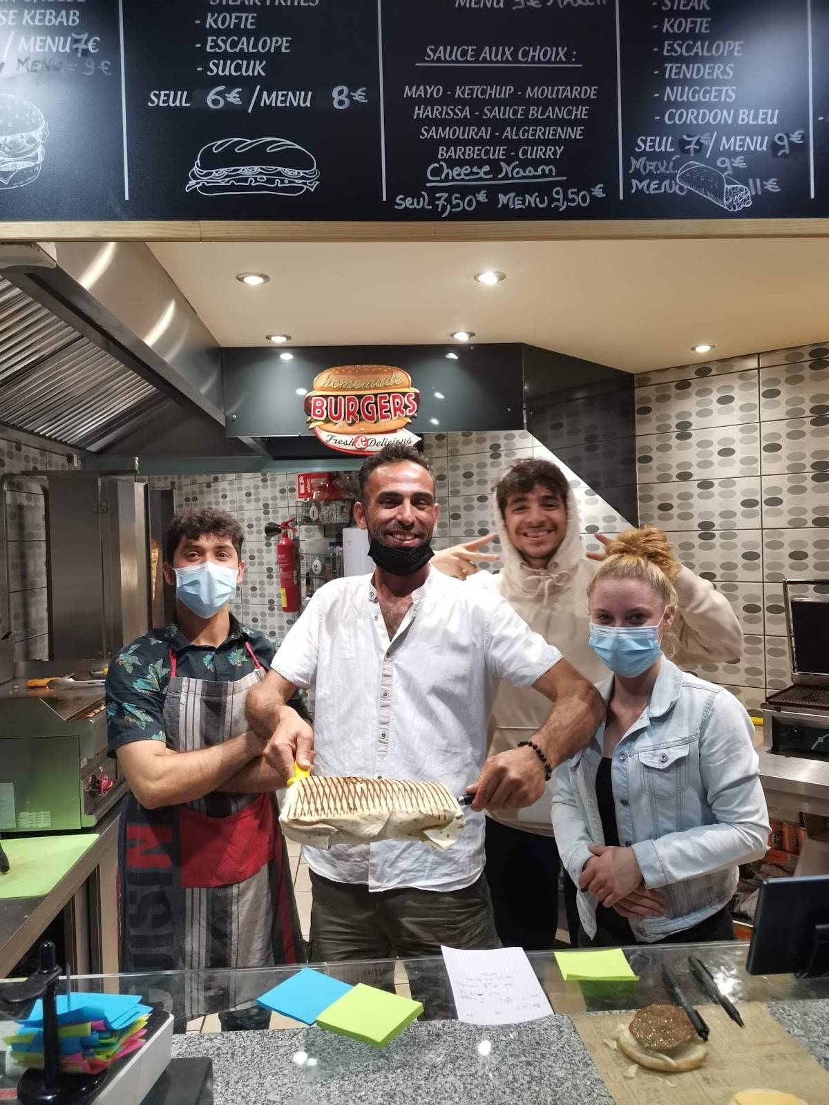 Menu de ALIBABA KEBAB TACOS BURGER