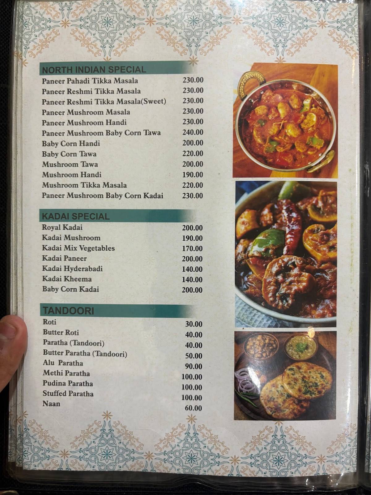 Annapurna Pure Veg Family Restaurant menu