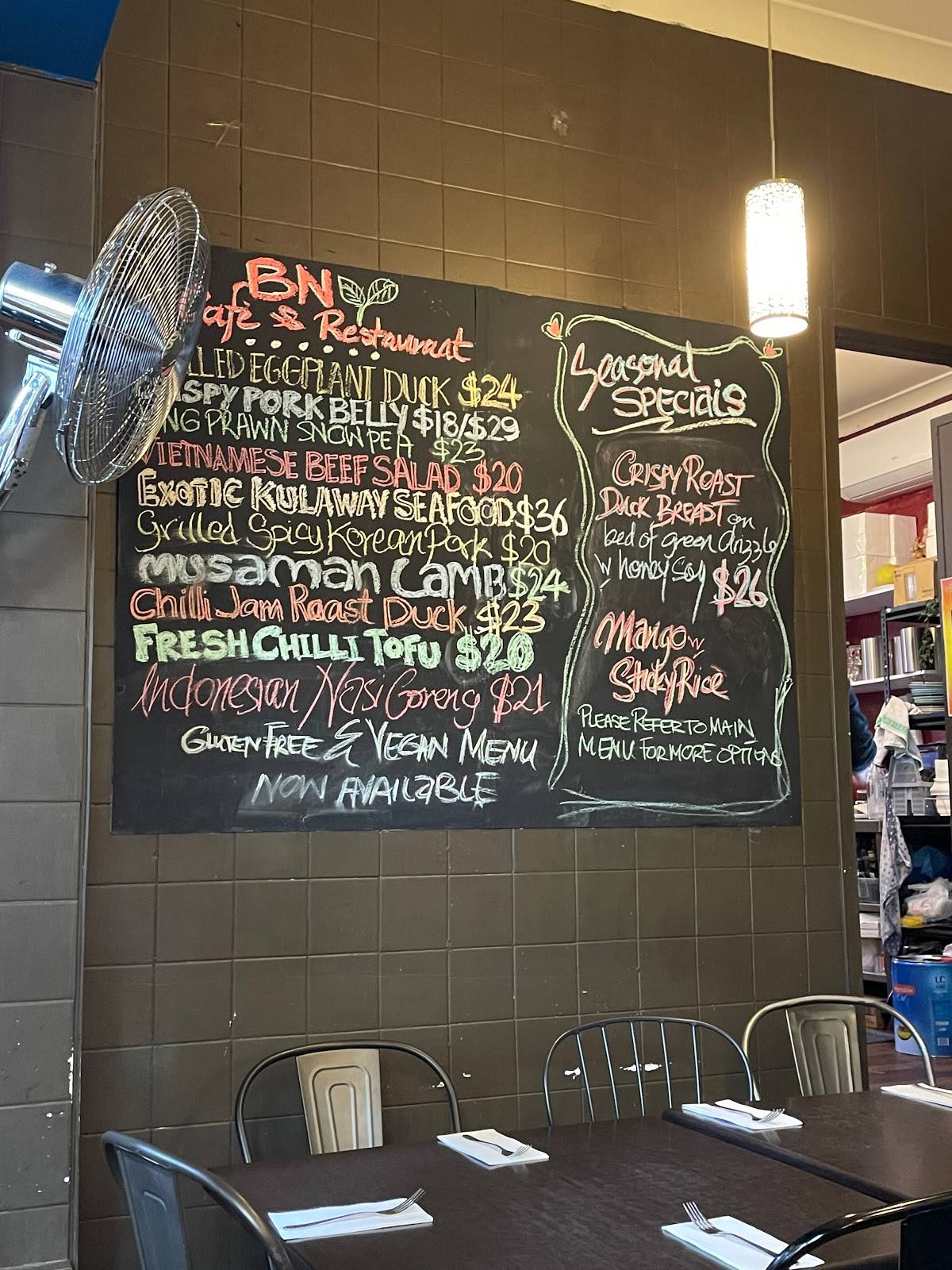 Menu at Basil Nut Cafe & Restaurant Katoomba, Katoomba