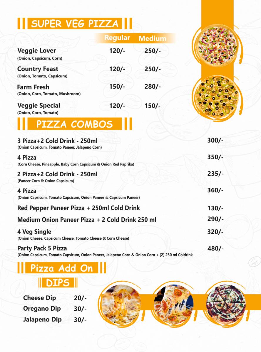 Bhookerz Kitchen & Cafe menu
