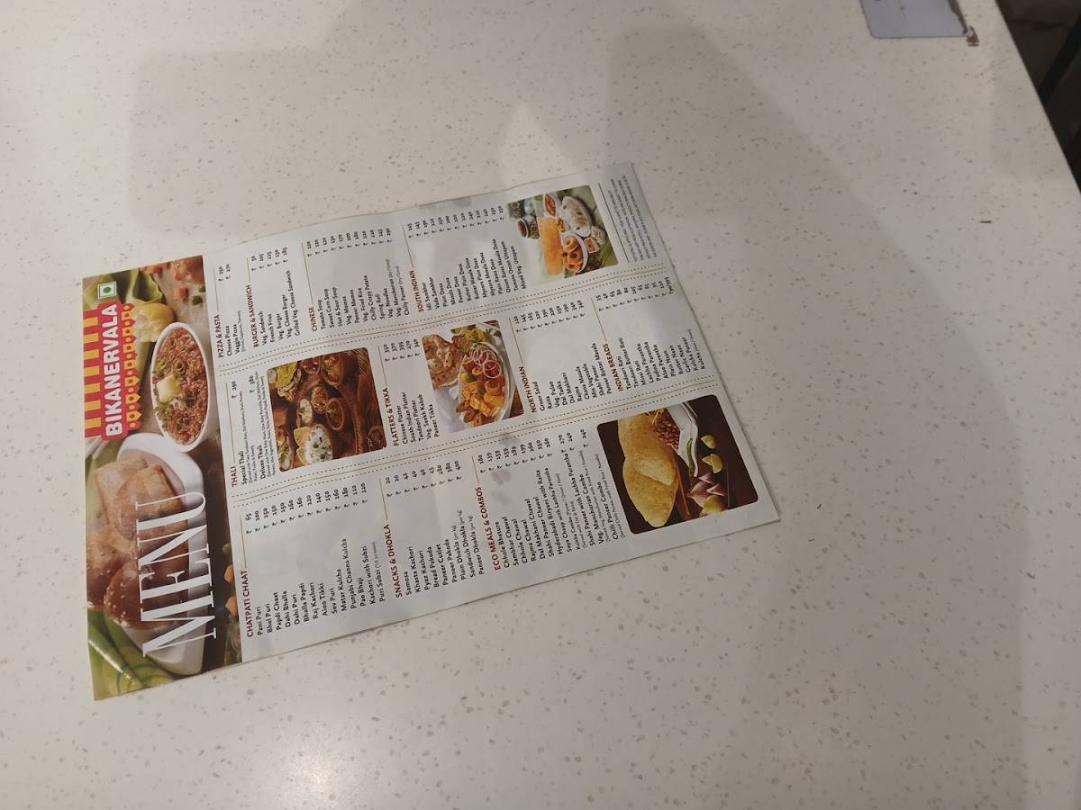 Bikanervala Crossing Republik Ghaziabad menu