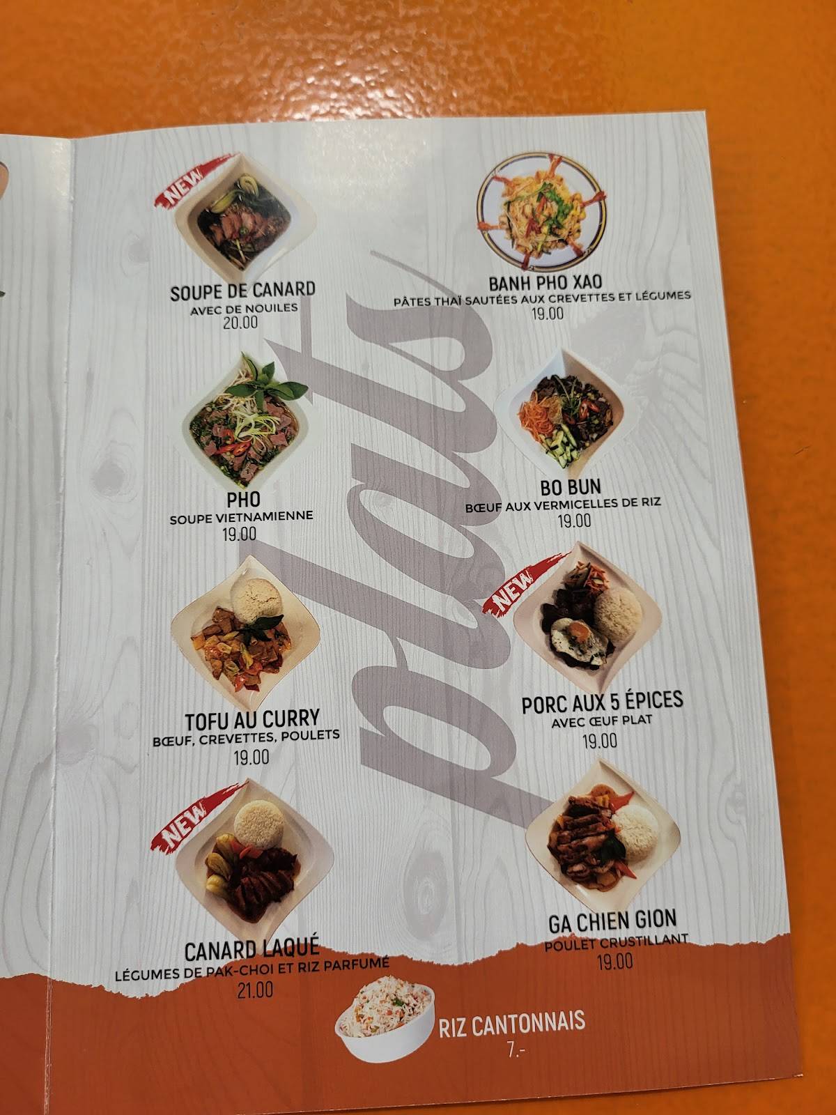 Menu di Bobun 