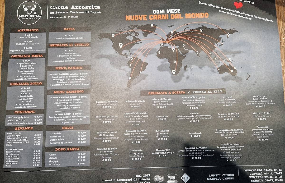 Menu di Meat Grill 