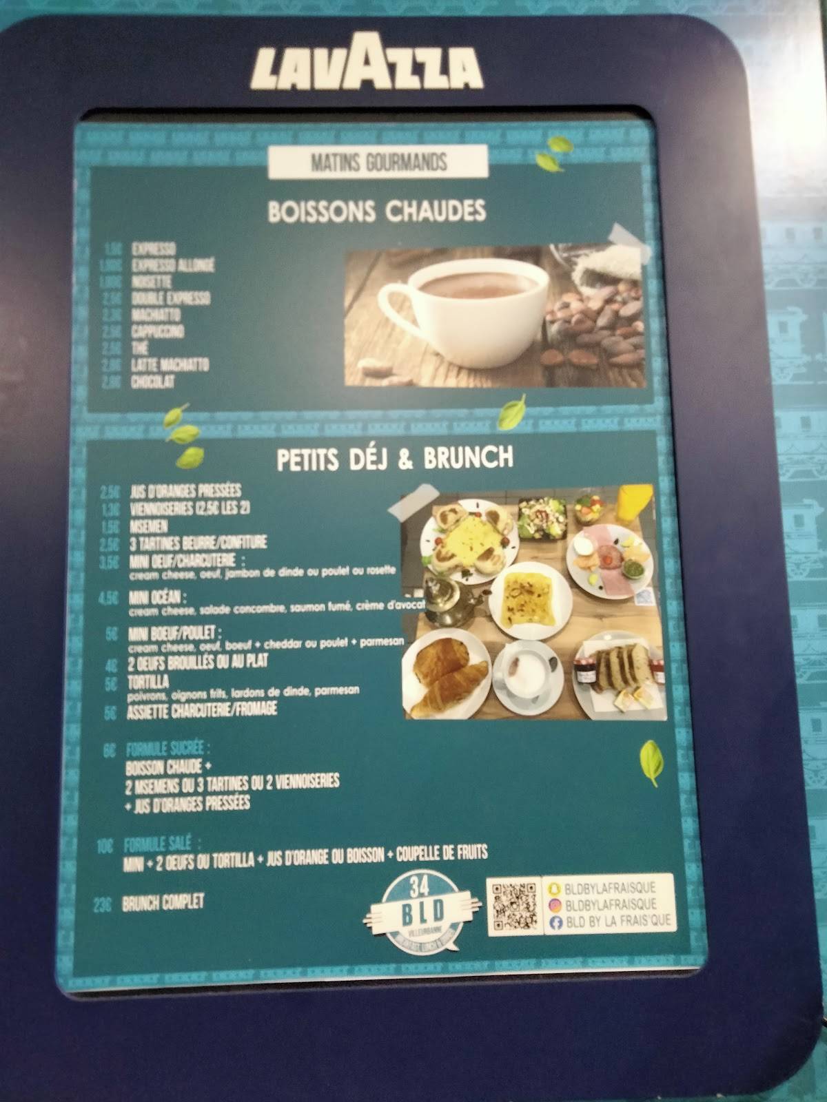 Carta del restaurante Breakfast Lunch & Dinner, Villeurbanne