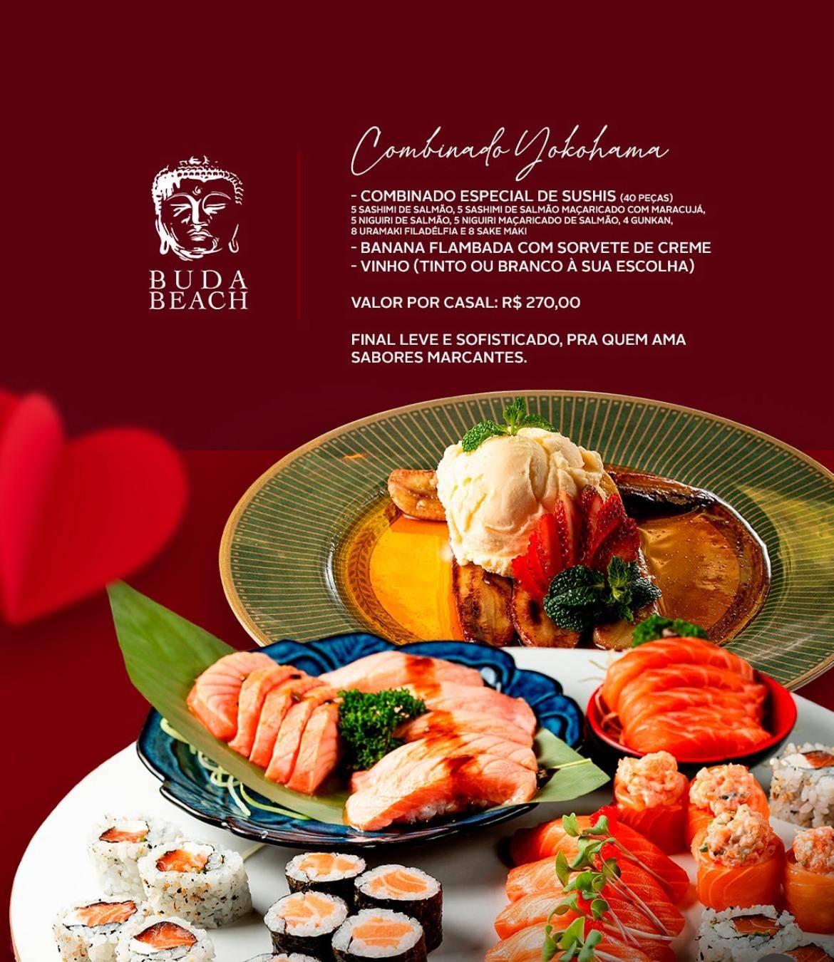 Buda Beach Búzios cardápio