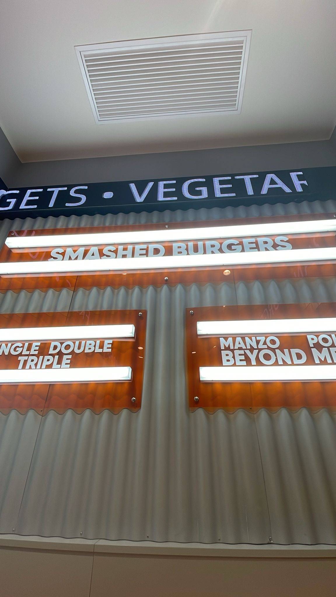 Menu di Bun Burgers - Principi D'Acaja 